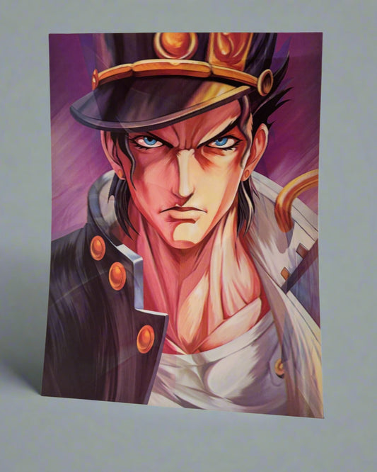 Jojo x Dio x Jotaro 3D Anime Poster