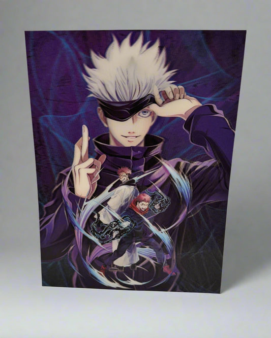 Jujutsu Kaisen 3D Anime Poster
