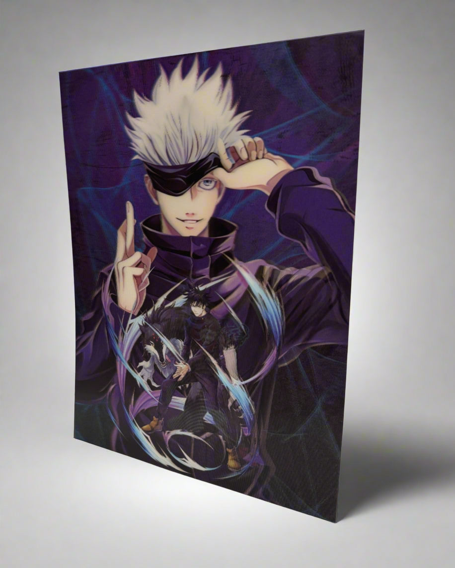 Jujutsu Kaisen 3D Anime Poster