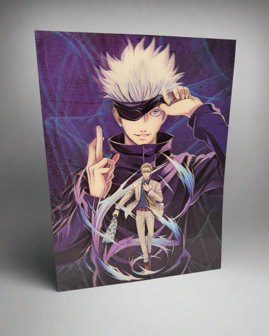 Jujutsu Kaisen 3D Anime Poster