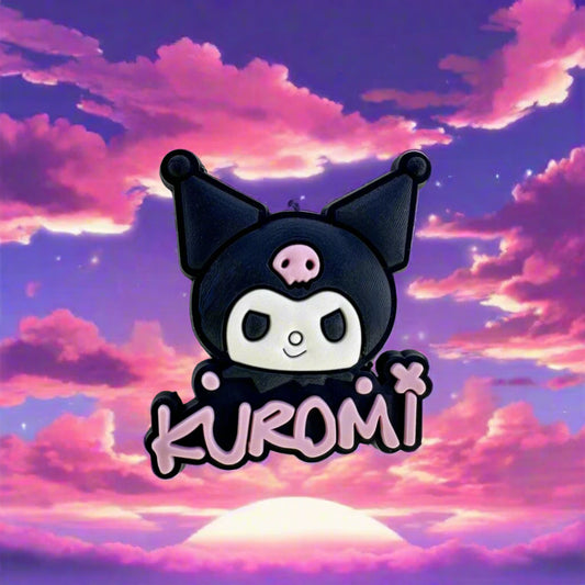 Just Kuromi Croc Charm