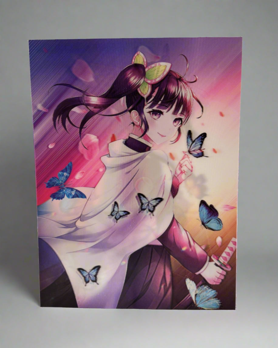 Kanao x Shinobu 2D Anime Poster