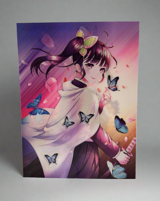 Kanao x Shinobu 2D Anime Poster