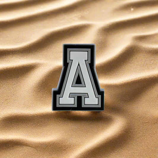 Letter A Croc Charm