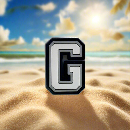 Letter G Croc Charm