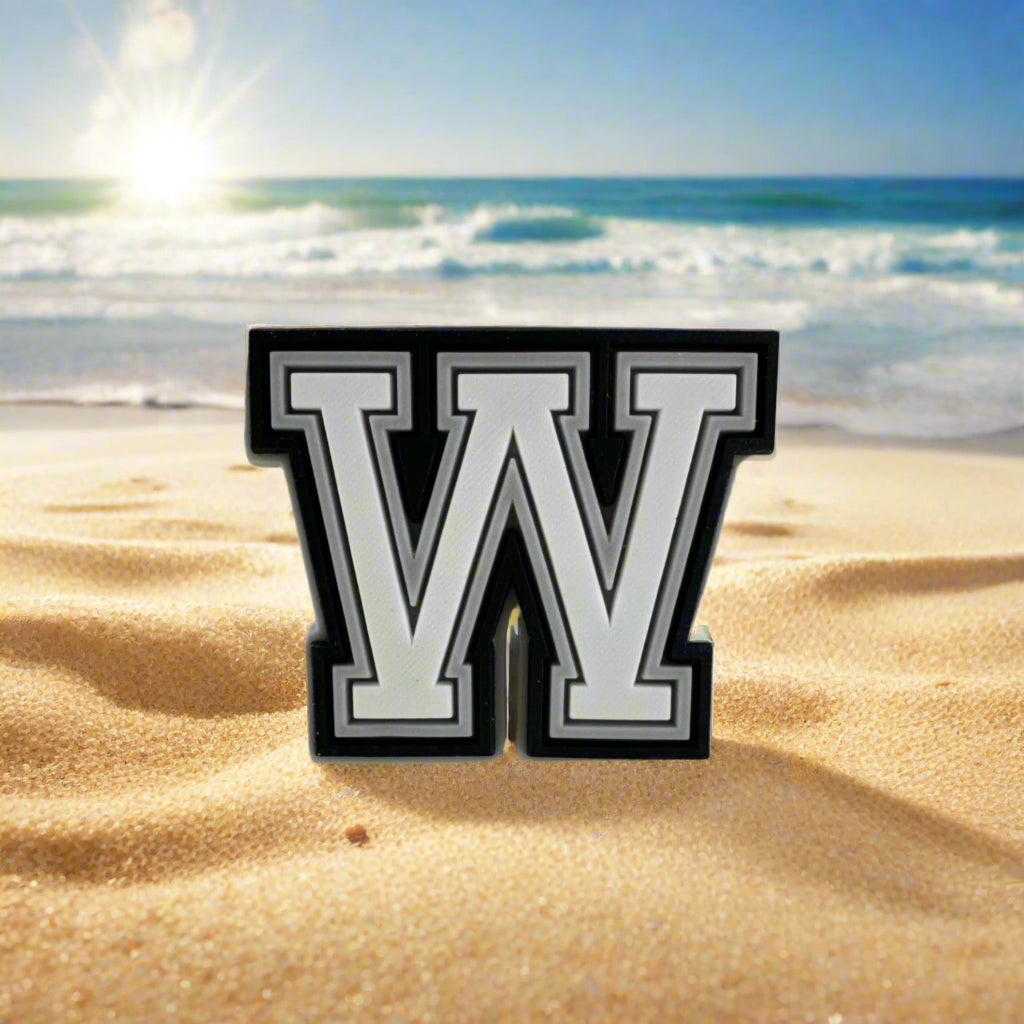 Letter W Charm