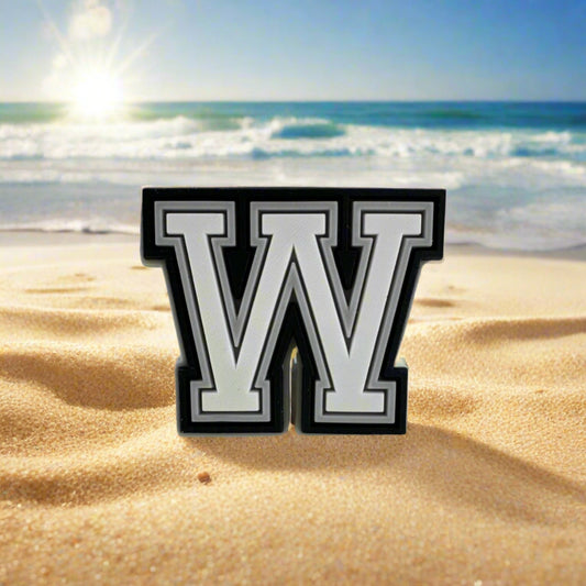 Letter W Charm