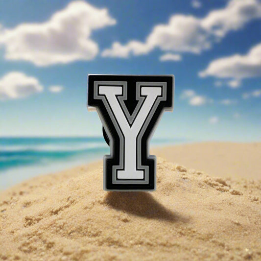 Letter Y Croc Charm