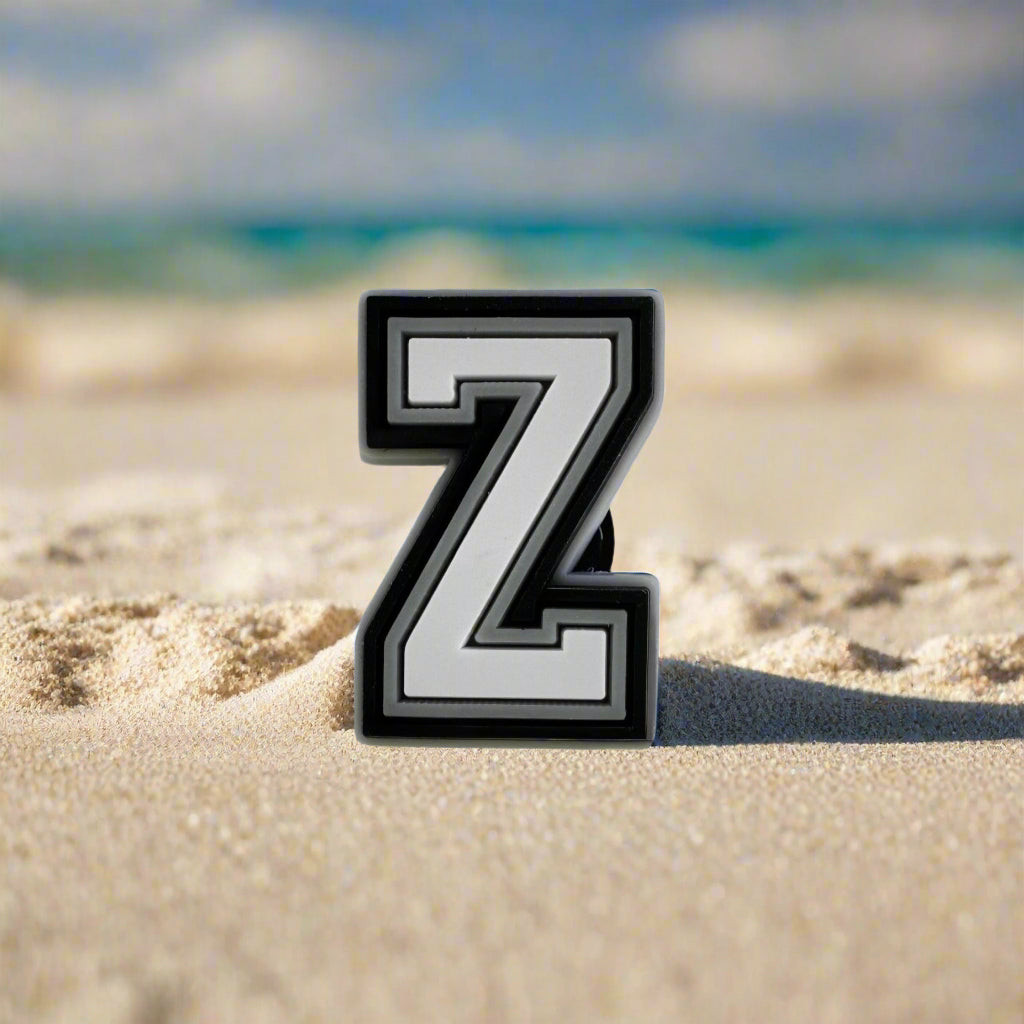 Letter Z Croc Charm