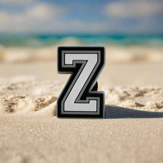 Letter Z Croc Charm
