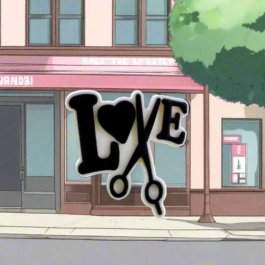Love Shears Charm