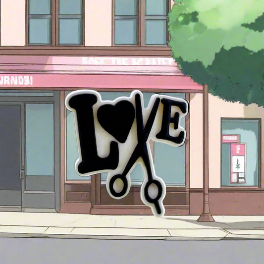 Love Shears Charm