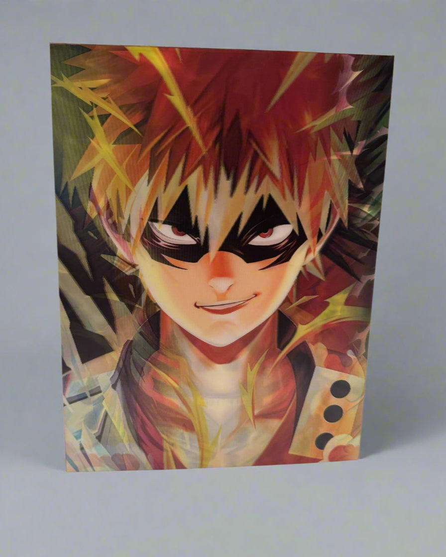 M.H.A 3D Anime Poster