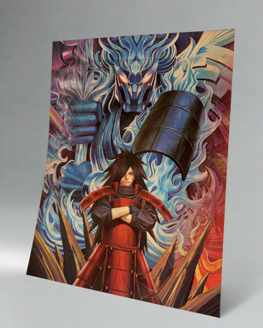 Madara x Sasuke x Itachi 3D Anime Poster