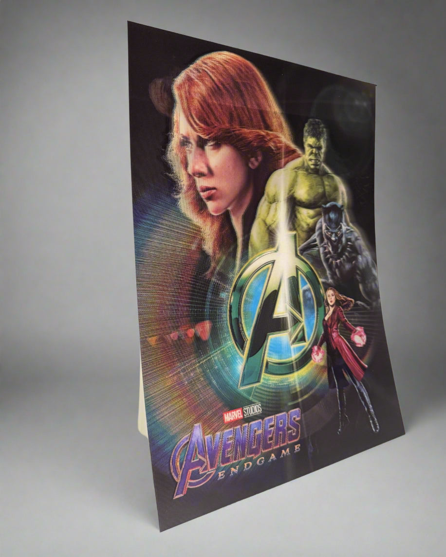 Marvel & DC 3D Poster