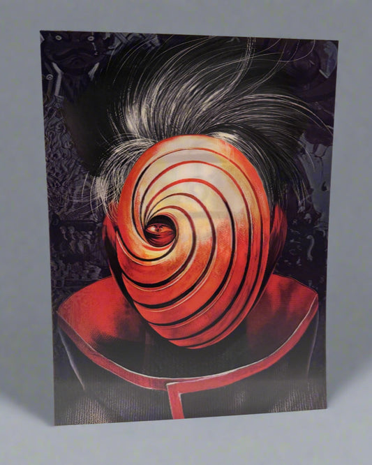 Masked Ninja Duo Anime – Inspired 2D Poster