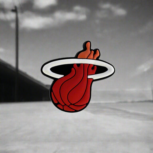 Miami NBA Croc Charm
