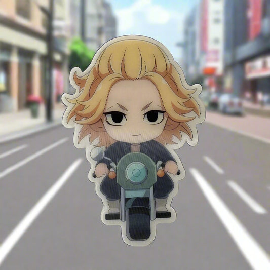 Mikey Motorcycle 2D Sticker