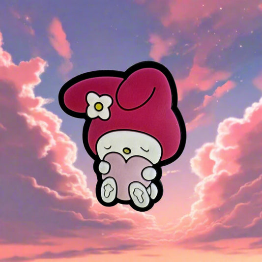 My Melody Heart Croc Charm