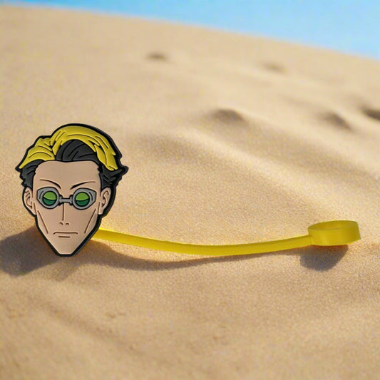 Nanami Croc Straw Topper