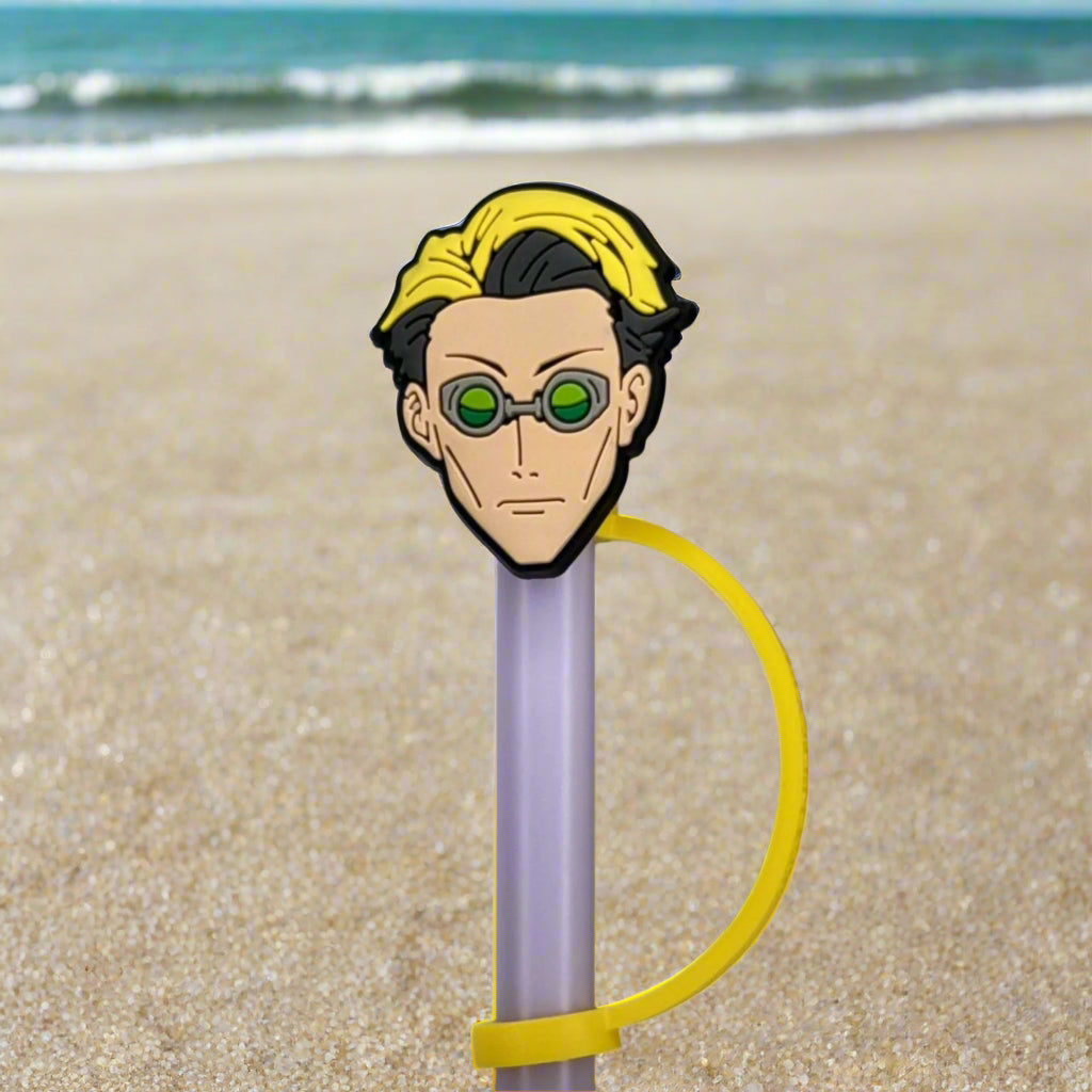 Nanami Croc Straw Topper