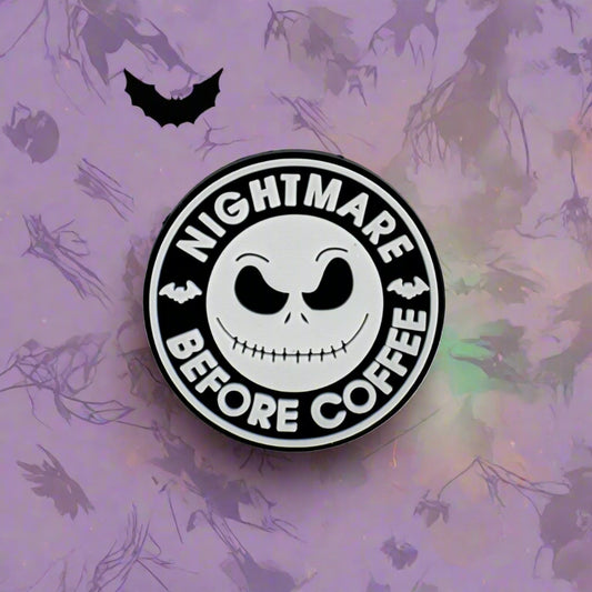 Nightmare Before Christmas Coffee Croc Charm