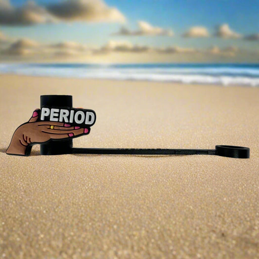 PERIOD Hand Croc Straw Topper