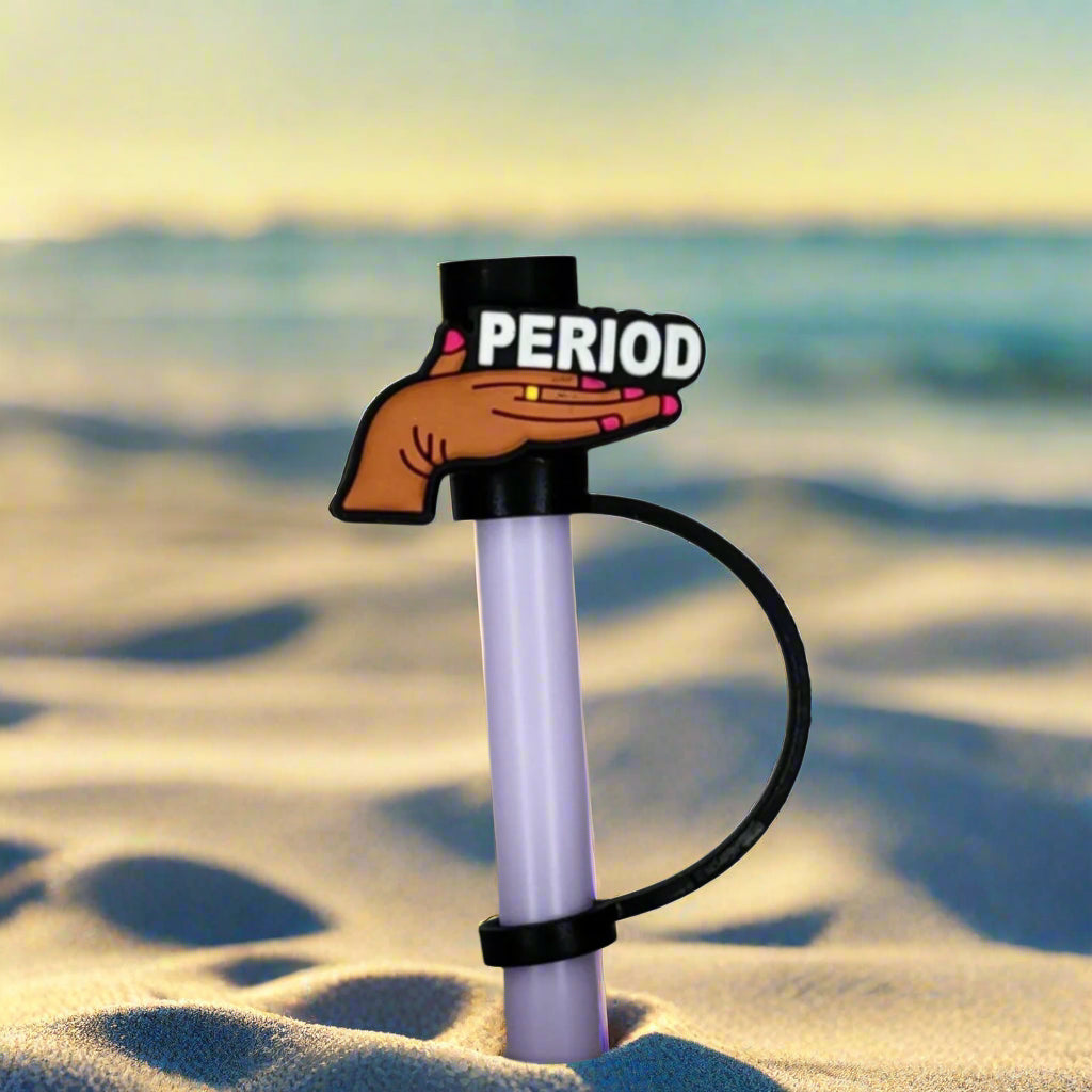PERIOD Hand Croc Straw Topper