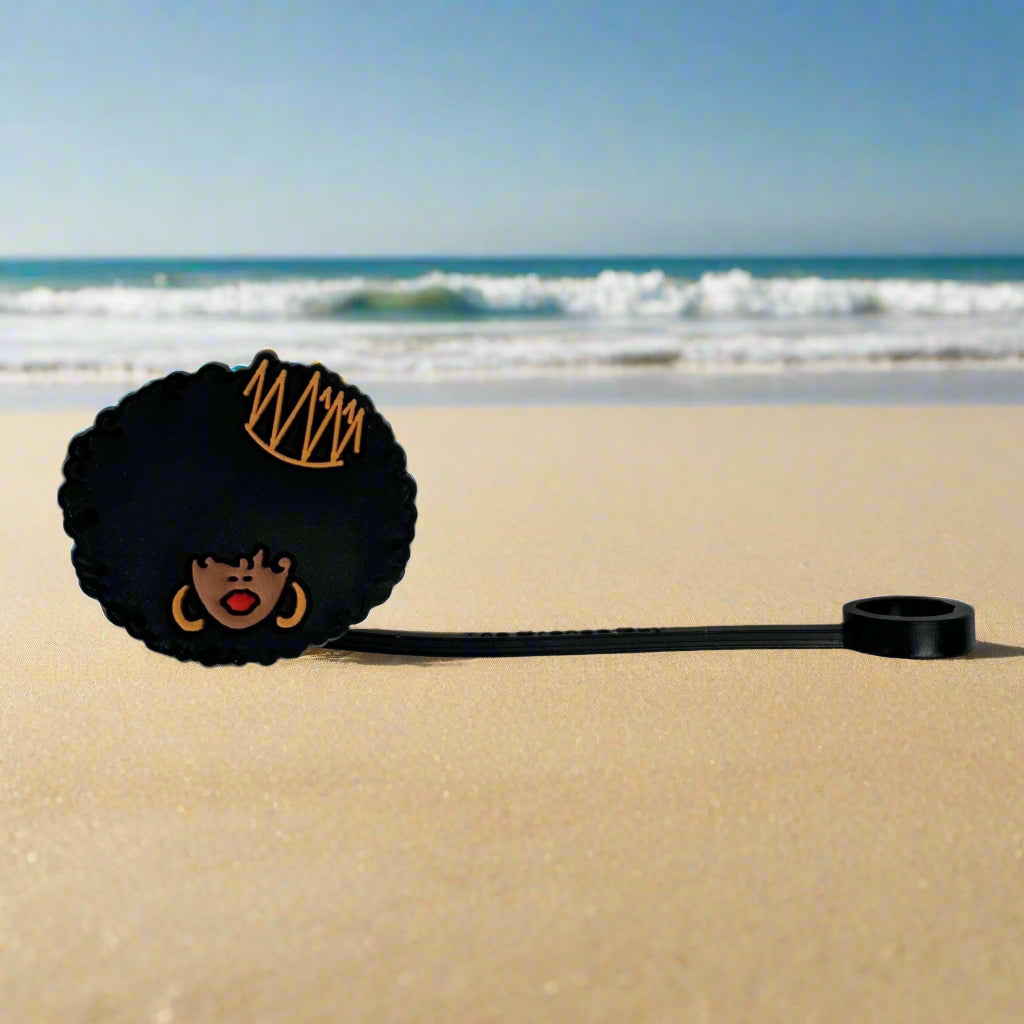 Queen Woman Straw Topper