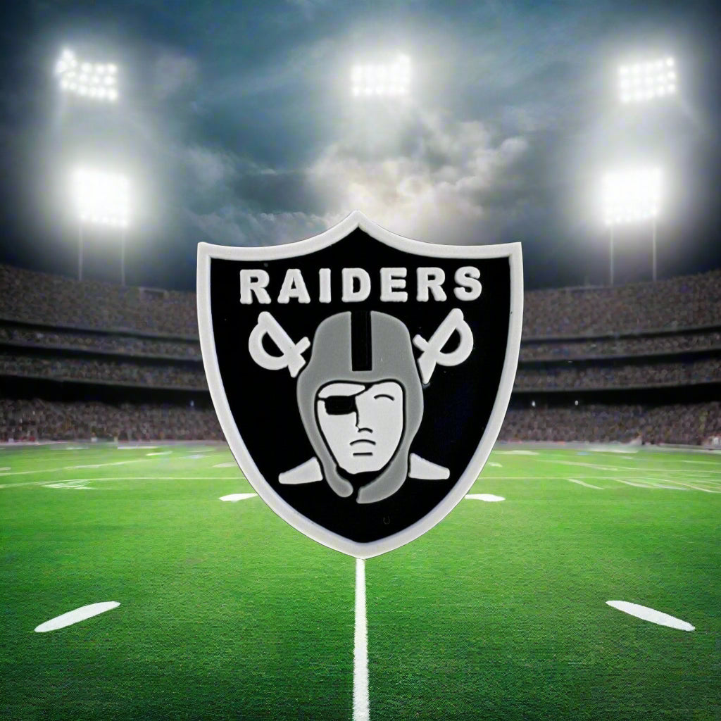 Raiders Croc Charm