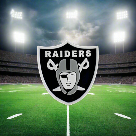 Raiders Croc Charm