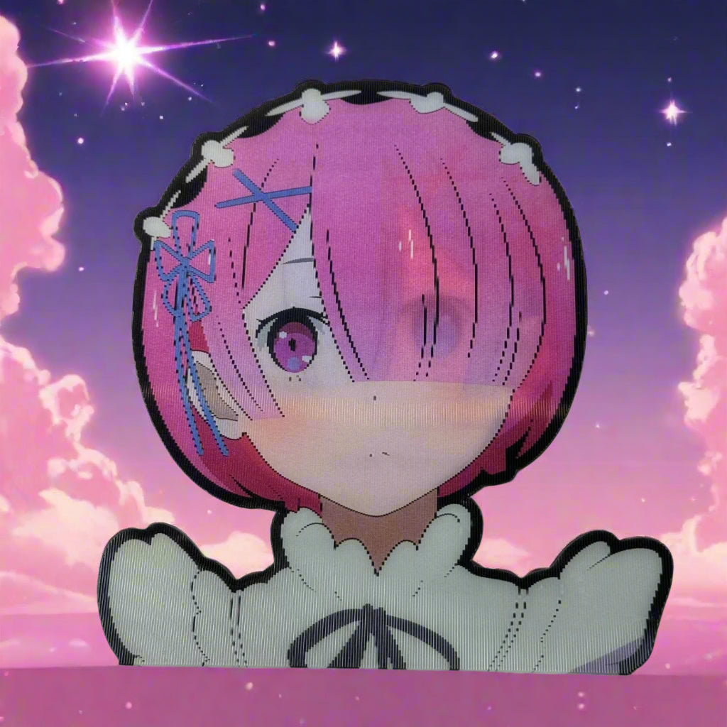Re:Zero Ram & Rem 2D Sticker
