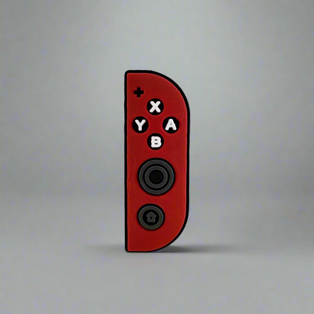Red Right Controller Croc Charm