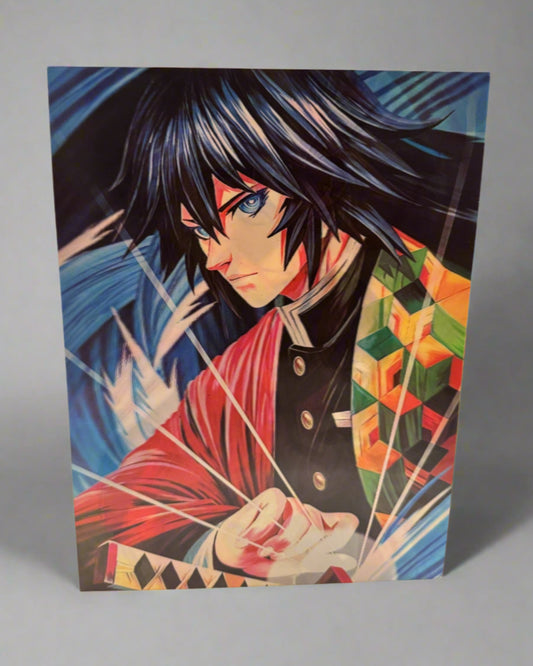 Rengoku, Shinibu, Kanao x Giyu 3D Anime Poster