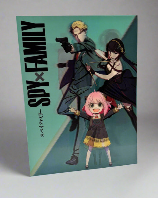 SPY x FAMILY 3D Anime Poster