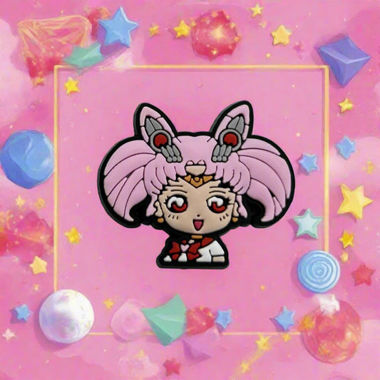Sailor Chibi Moon Croc Charm