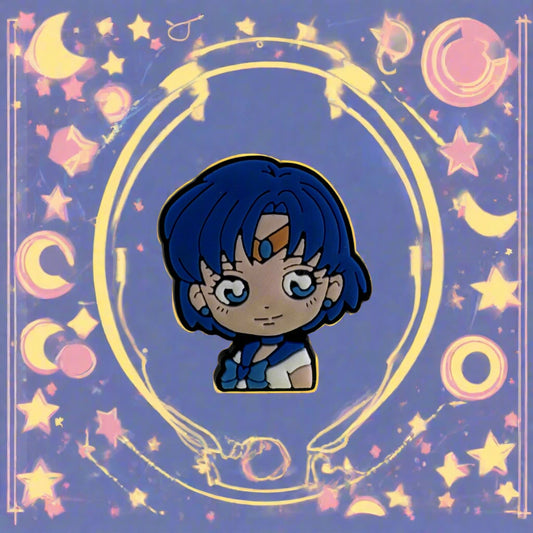 Sailor Mercury Croc Charm