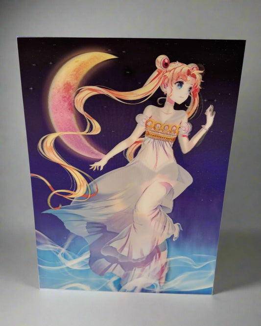 Sailor Moon 2D Anime Poster
