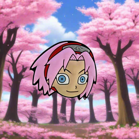 Sakura Croc Charm