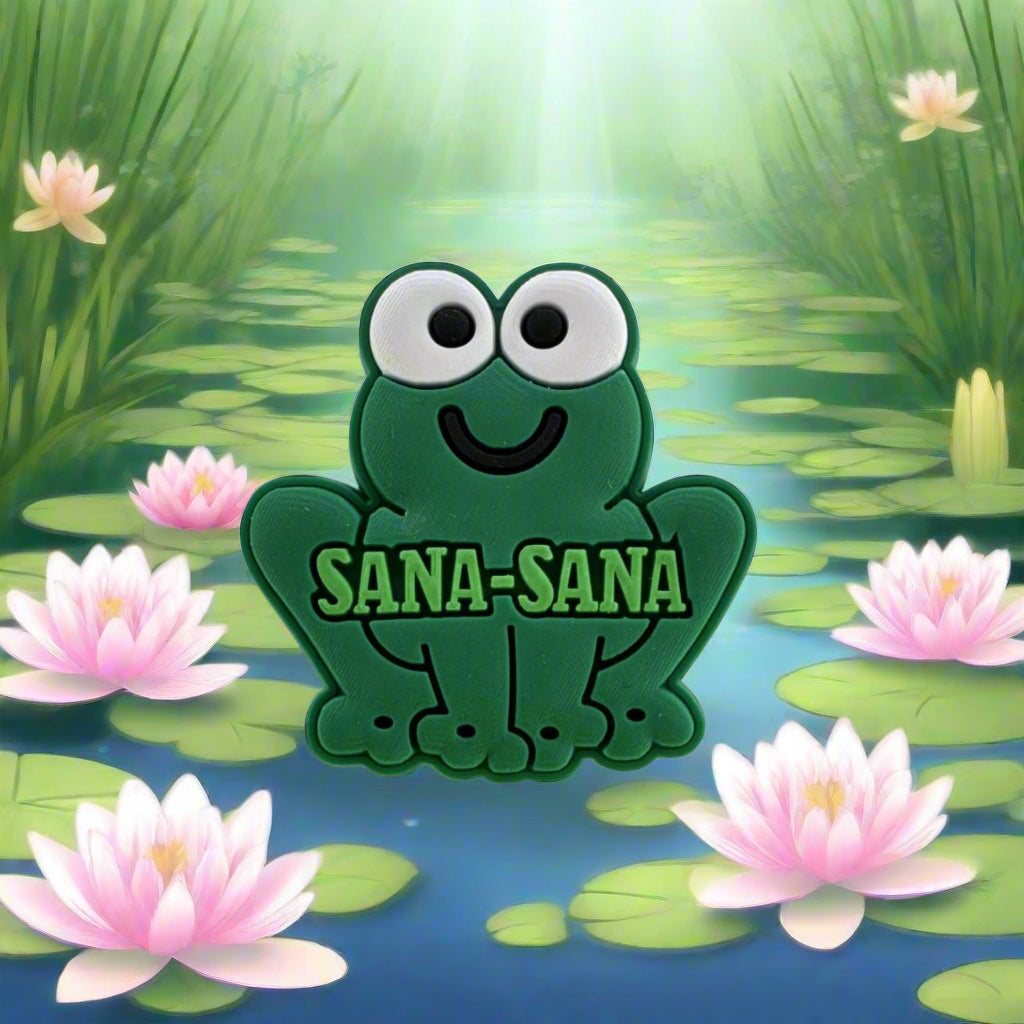 Sana-Sana Frog Croc Charm