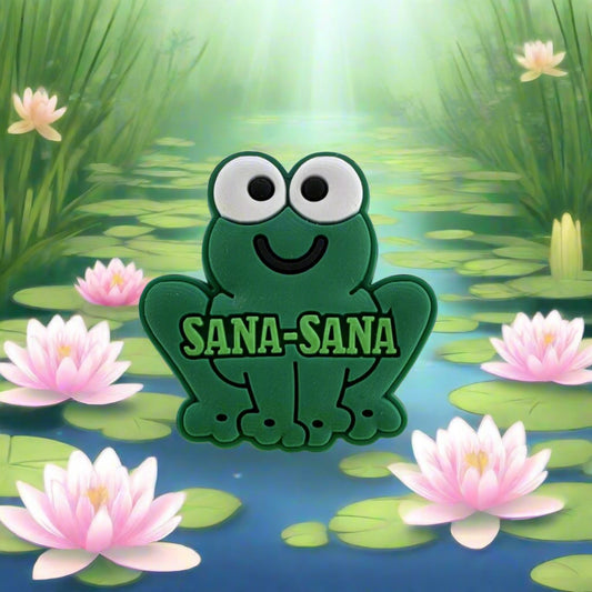 Sana-Sana Frog Croc Charm