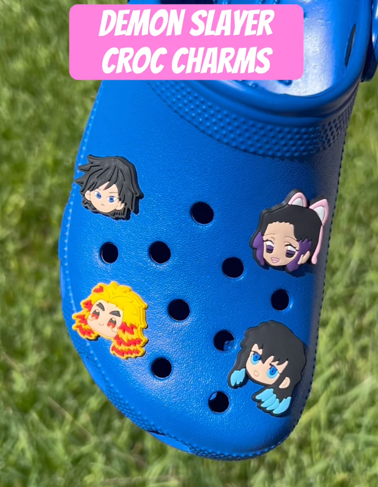 Load video: Demon Slayer Croc Charms, WOULD YOU BUY THESE? They are selling fast!!!