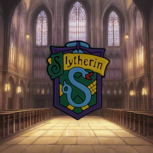Slytherin Croc Charm