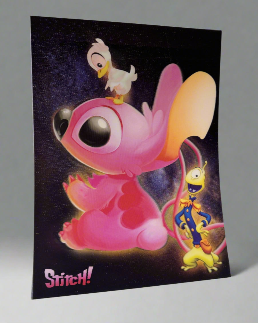 Stitch & Angel 2D Poster