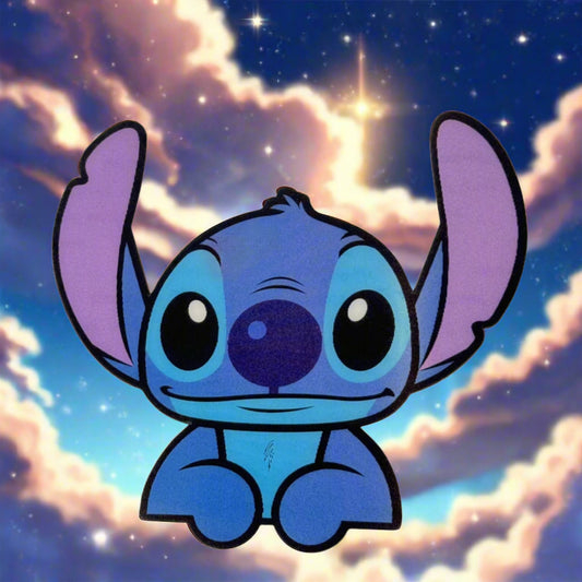 Stitch & Angel 2D Sticker