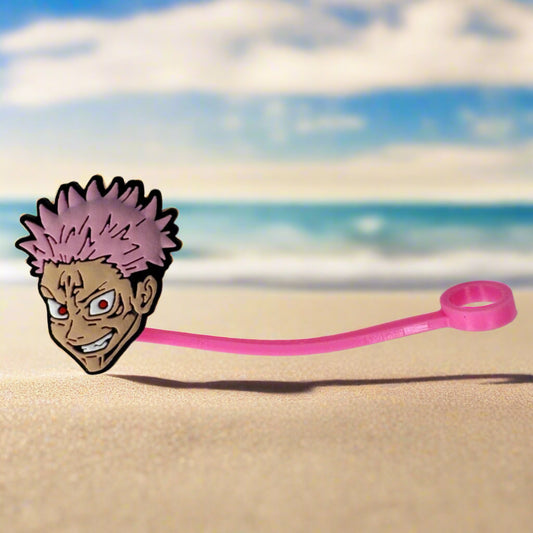 Sukuna Croc Straw Topper