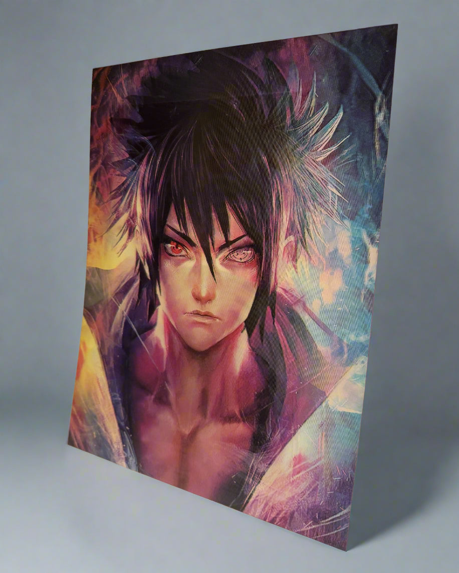 Team 7 3D Anime Poster