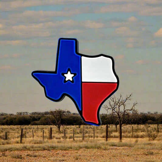 Texas State Croc Charm