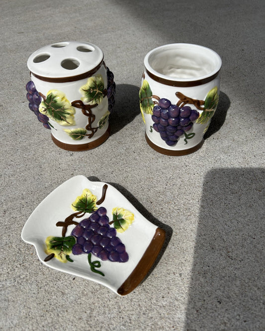 Tropical Grape - Bathroom Set 