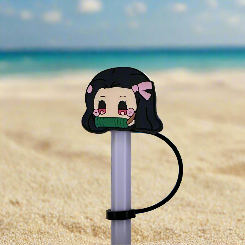 Nezuko Croc Straw Topper
